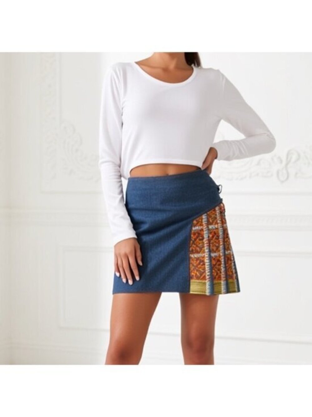 Christian Dior Vintage Denim Skirt